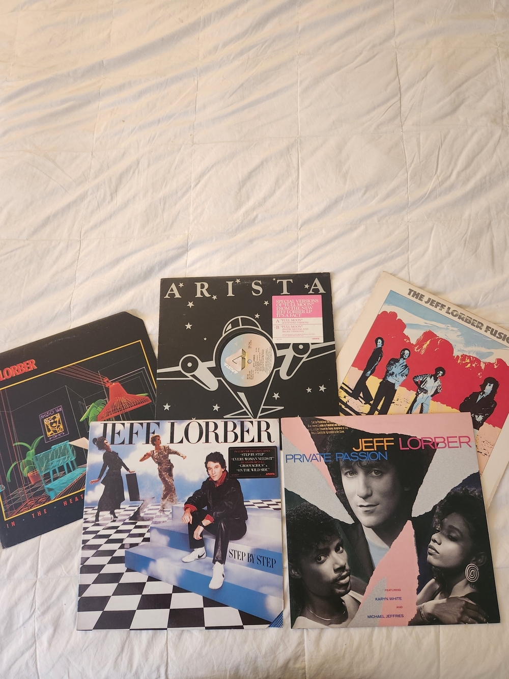 Jeff Lorber 5 Collection Vinyl Record Set GREAT VALUE